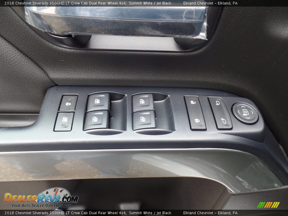 2018 Chevrolet Silverado 3500HD LT Crew Cab Dual Rear Wheel 4x4 Summit White / Jet Black Photo #15