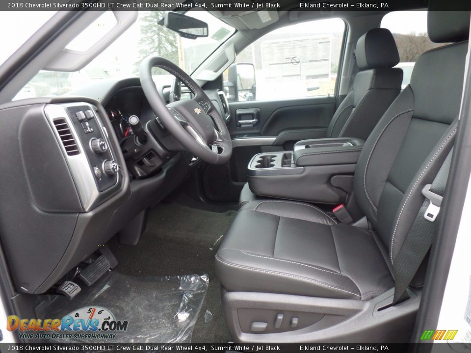 2018 Chevrolet Silverado 3500HD LT Crew Cab Dual Rear Wheel 4x4 Summit White / Jet Black Photo #16