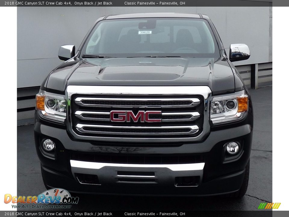 2018 GMC Canyon SLT Crew Cab 4x4 Onyx Black / Jet Black Photo #4