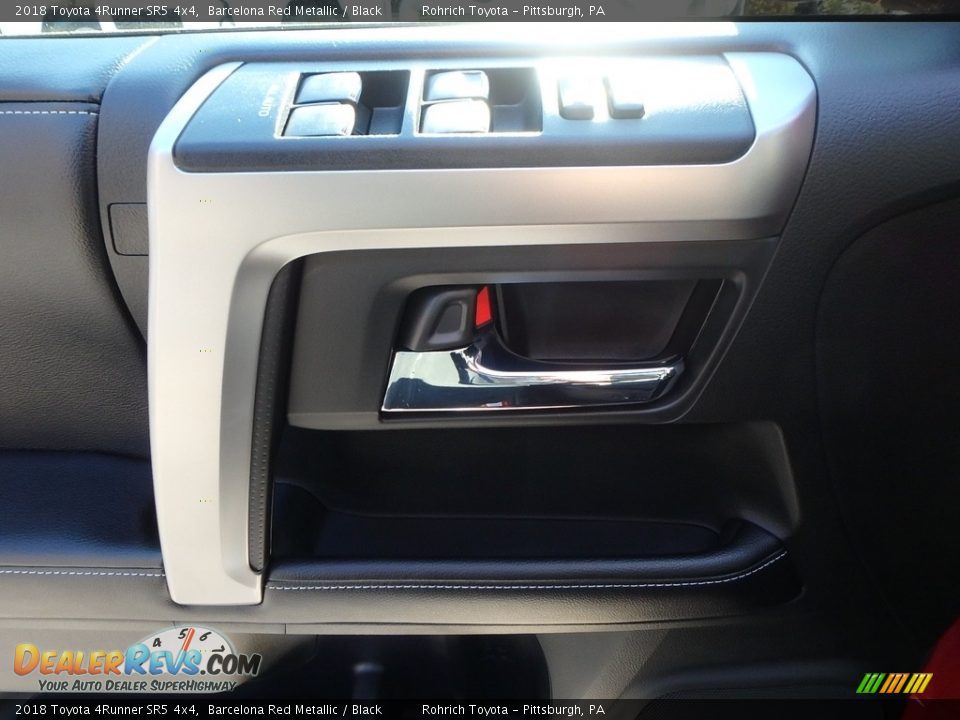 2018 Toyota 4Runner SR5 4x4 Barcelona Red Metallic / Black Photo #9