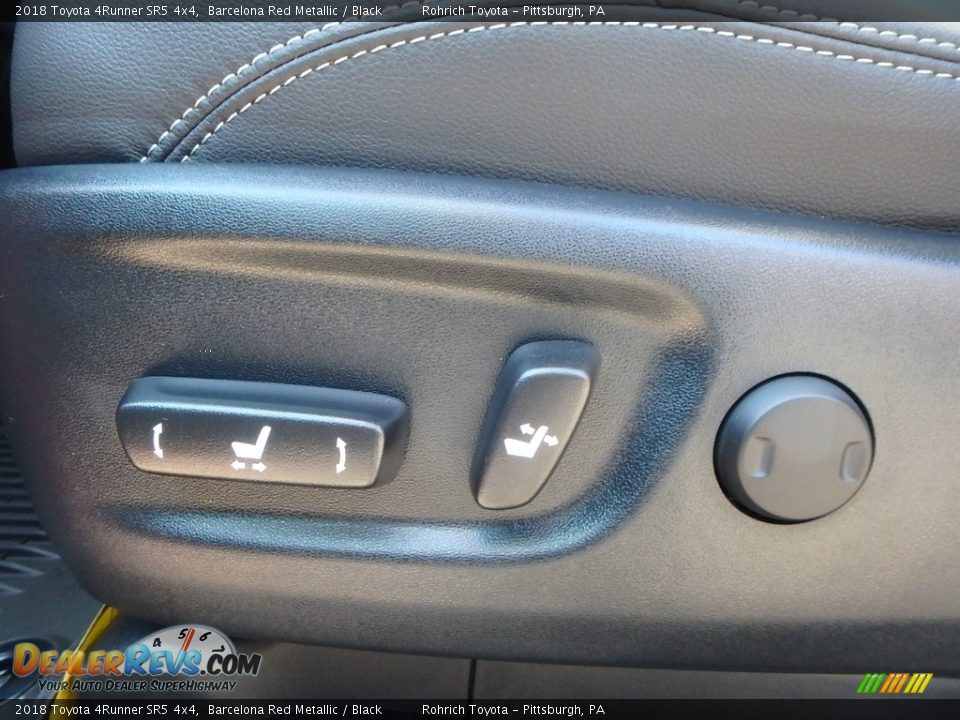 2018 Toyota 4Runner SR5 4x4 Barcelona Red Metallic / Black Photo #11