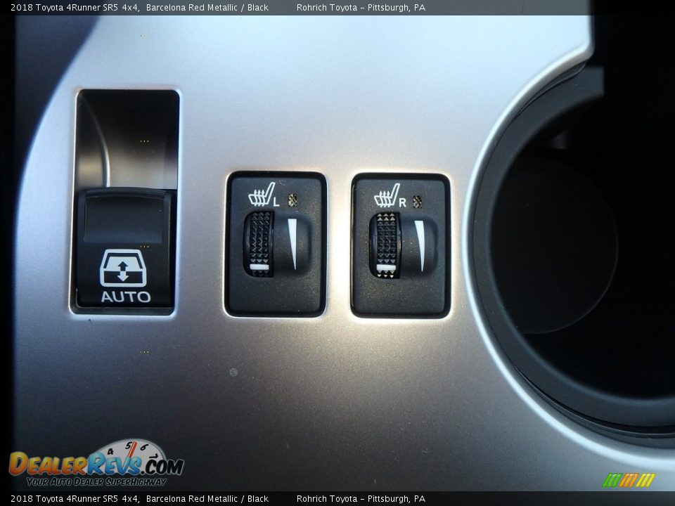 2018 Toyota 4Runner SR5 4x4 Barcelona Red Metallic / Black Photo #15