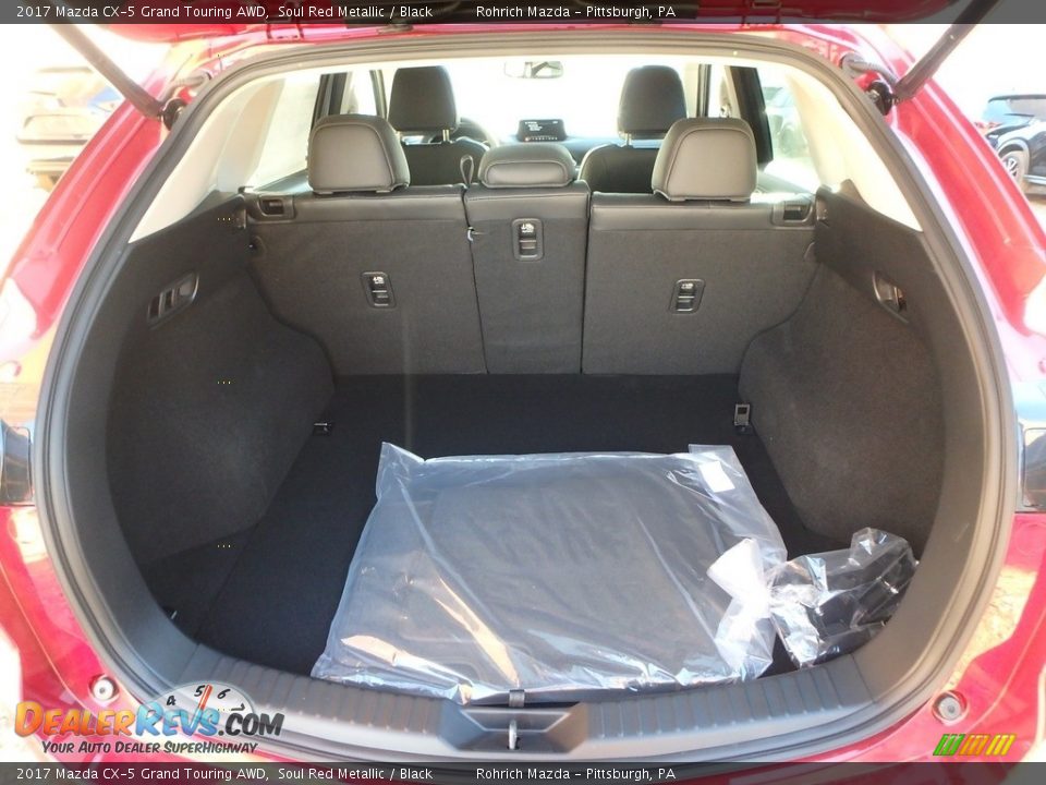 2017 Mazda CX-5 Grand Touring AWD Soul Red Metallic / Black Photo #6