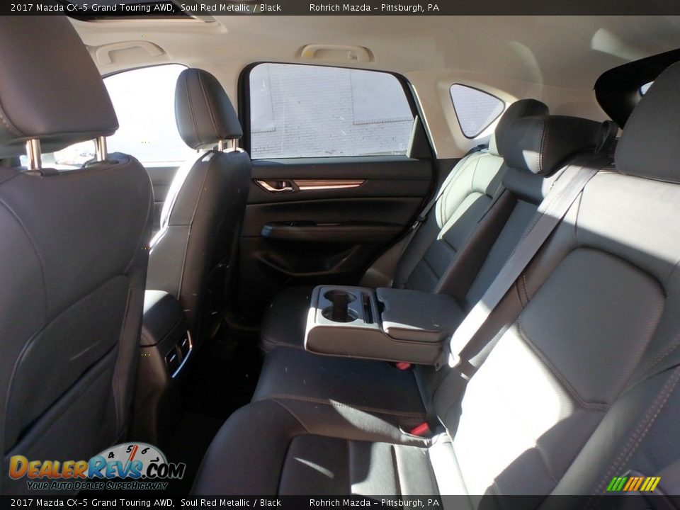 2017 Mazda CX-5 Grand Touring AWD Soul Red Metallic / Black Photo #8