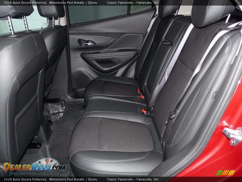 Rear Seat of 2018 Buick Encore Preferred Photo #7
