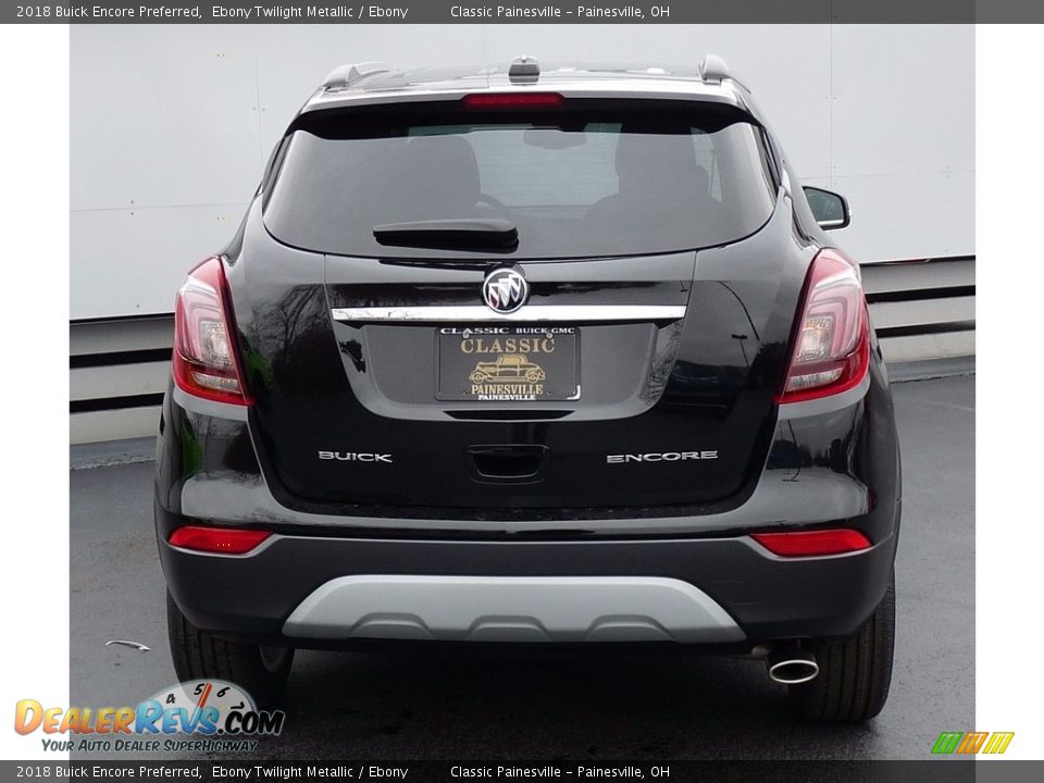 2018 Buick Encore Preferred Ebony Twilight Metallic / Ebony Photo #3