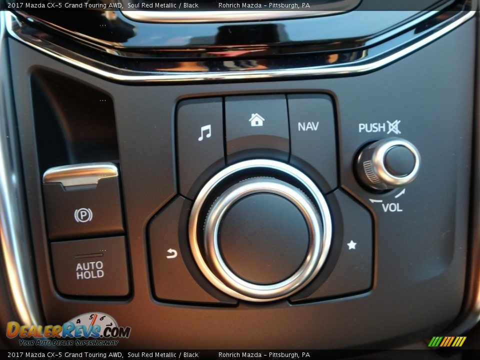 2017 Mazda CX-5 Grand Touring AWD Soul Red Metallic / Black Photo #13