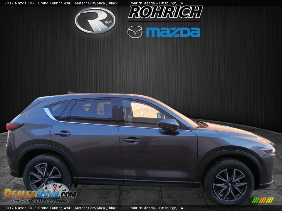 2017 Mazda CX-5 Grand Touring AWD Meteor Gray Mica / Black Photo #2