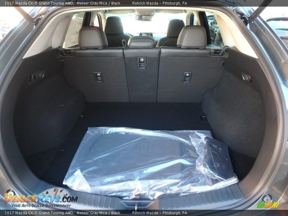 2017 Mazda CX-5 Grand Touring AWD Meteor Gray Mica / Black Photo #6