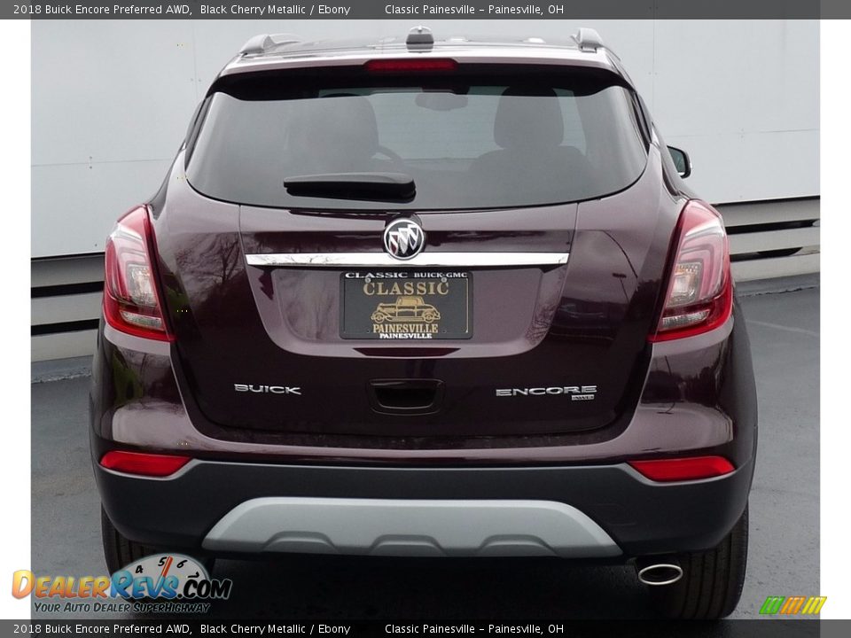 2018 Buick Encore Preferred AWD Black Cherry Metallic / Ebony Photo #3