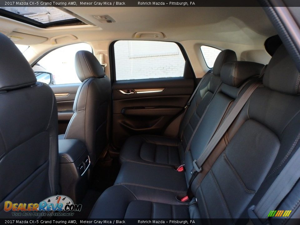 2017 Mazda CX-5 Grand Touring AWD Meteor Gray Mica / Black Photo #8