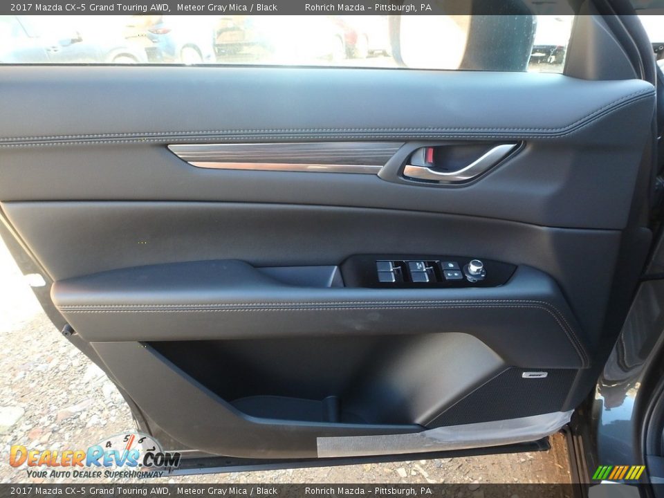 2017 Mazda CX-5 Grand Touring AWD Meteor Gray Mica / Black Photo #10