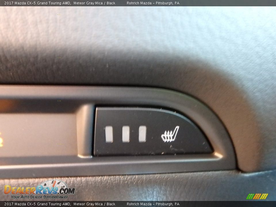2017 Mazda CX-5 Grand Touring AWD Meteor Gray Mica / Black Photo #14
