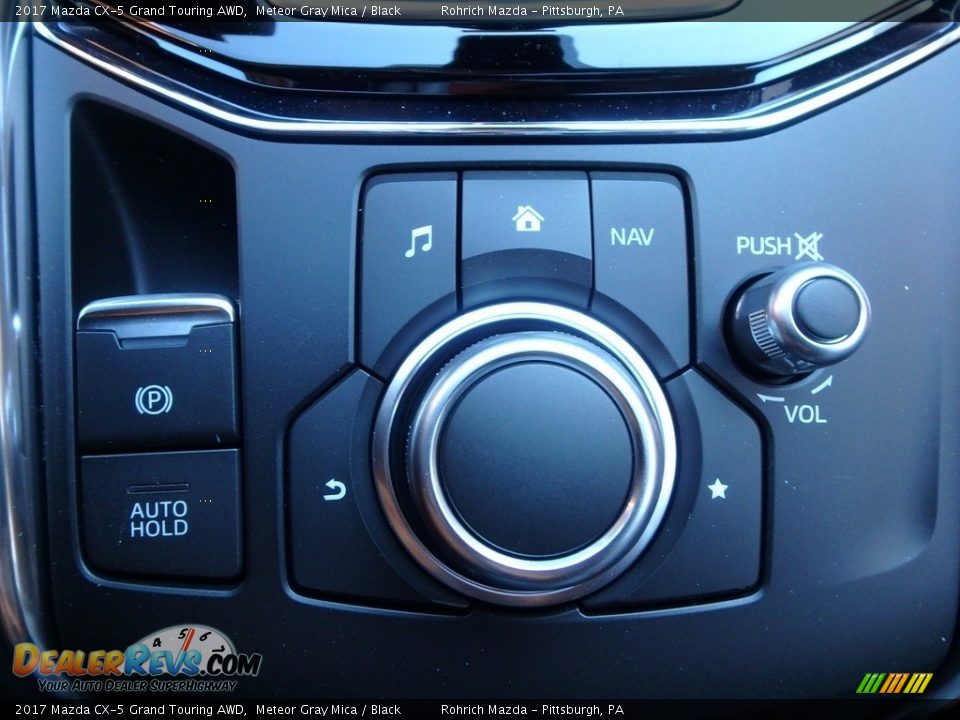 2017 Mazda CX-5 Grand Touring AWD Meteor Gray Mica / Black Photo #15