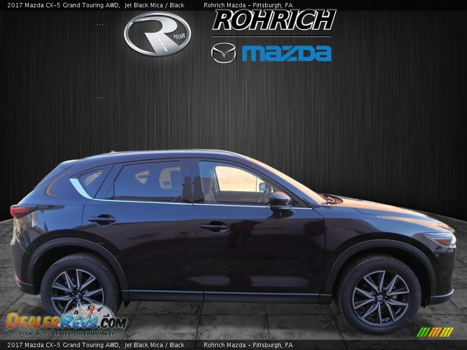 2017 Mazda CX-5 Grand Touring AWD Jet Black Mica / Black Photo #2