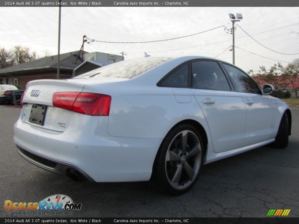 2014 Audi A6 3.0T quattro Sedan Ibis White / Black Photo #10