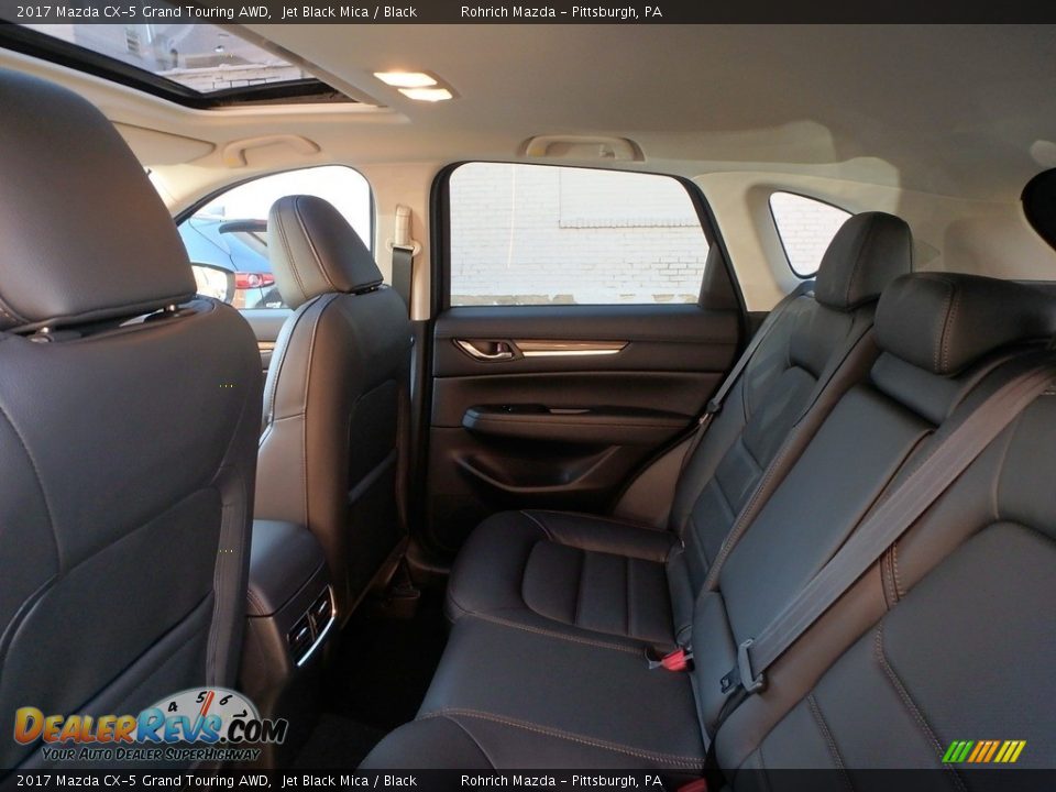 2017 Mazda CX-5 Grand Touring AWD Jet Black Mica / Black Photo #8