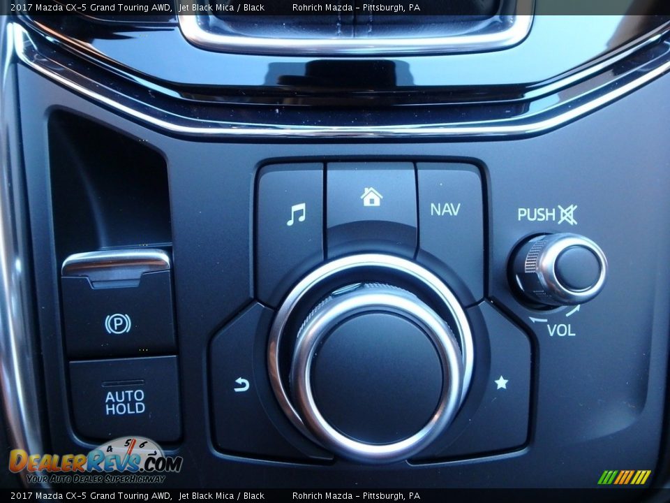 2017 Mazda CX-5 Grand Touring AWD Jet Black Mica / Black Photo #13