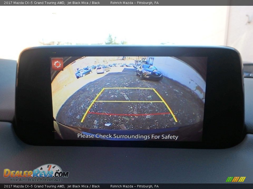 2017 Mazda CX-5 Grand Touring AWD Jet Black Mica / Black Photo #14
