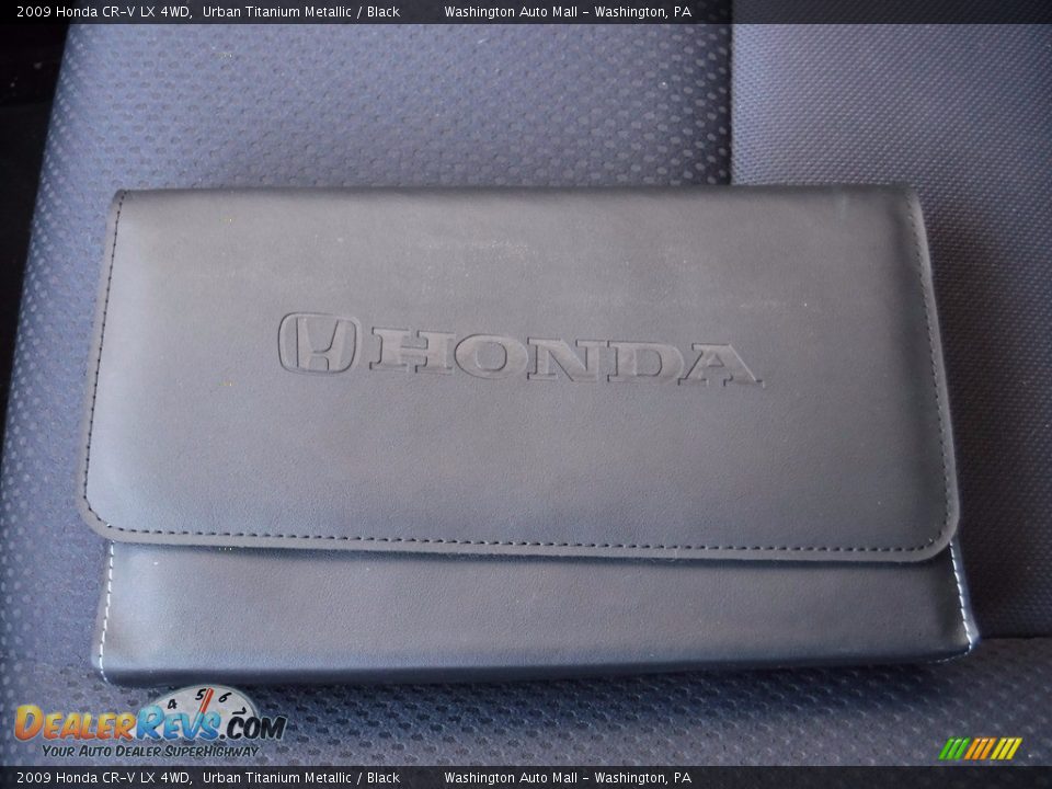 2009 Honda CR-V LX 4WD Urban Titanium Metallic / Black Photo #22