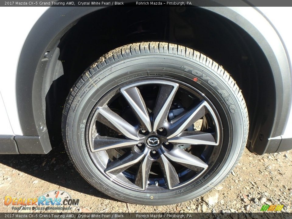 2017 Mazda CX-5 Grand Touring AWD Crystal White Pearl / Black Photo #5