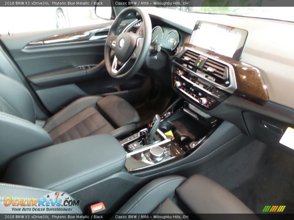 2018 BMW X3 xDrive30i Phytonic Blue Metallic / Black Photo #5