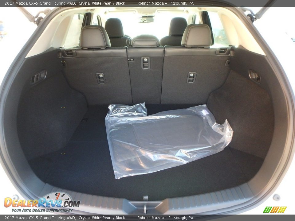 2017 Mazda CX-5 Grand Touring AWD Crystal White Pearl / Black Photo #6