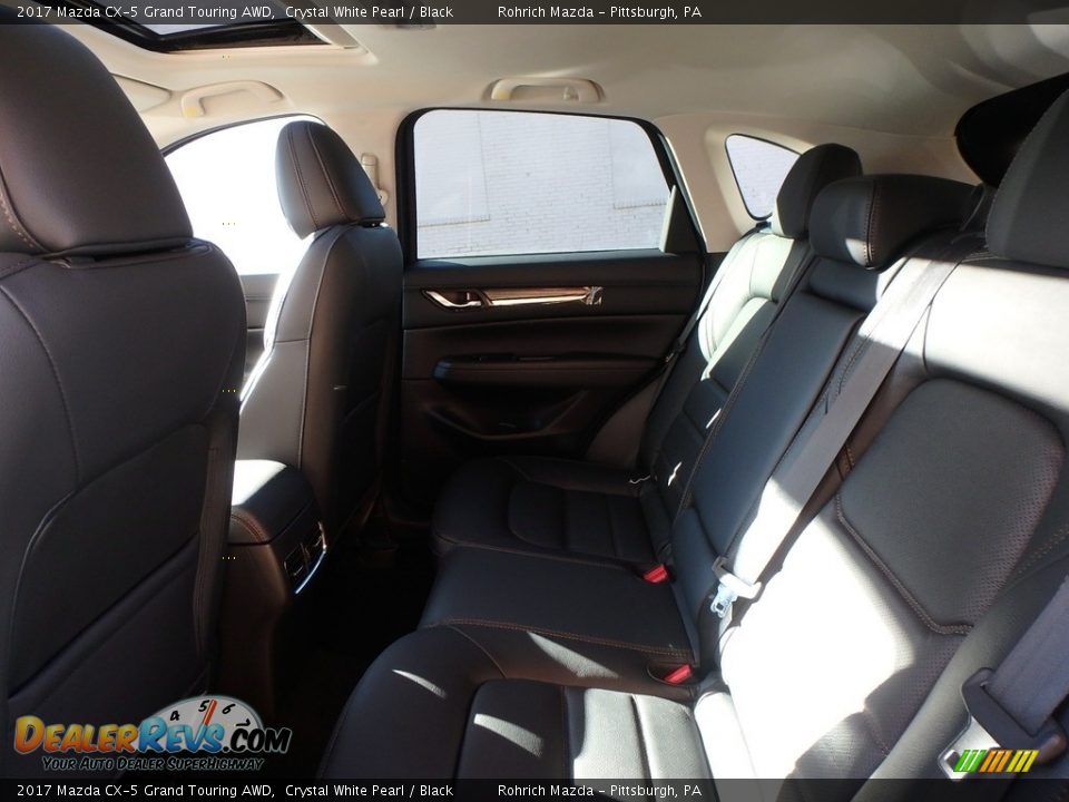 2017 Mazda CX-5 Grand Touring AWD Crystal White Pearl / Black Photo #8