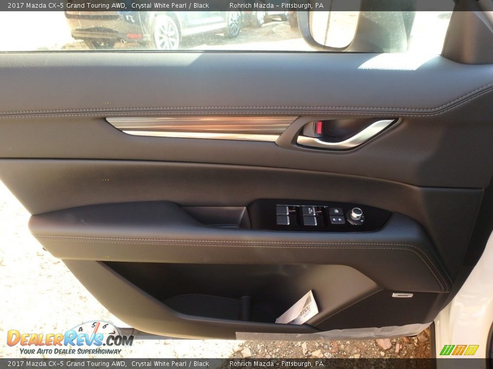 2017 Mazda CX-5 Grand Touring AWD Crystal White Pearl / Black Photo #10