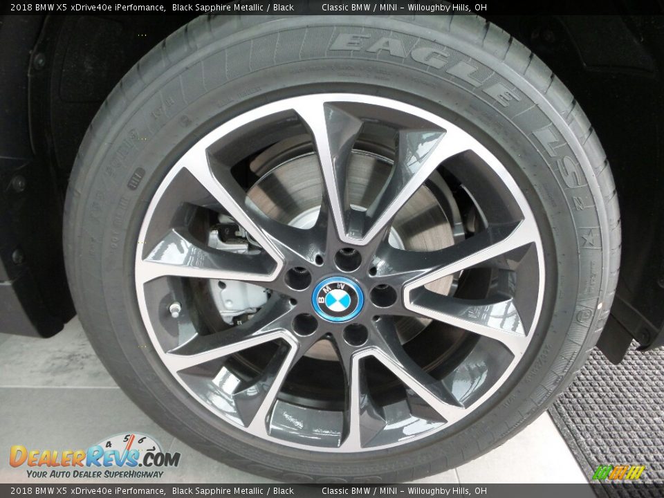 2018 BMW X5 xDrive40e iPerfomance Black Sapphire Metallic / Black Photo #4