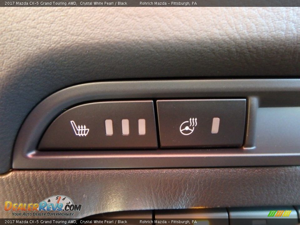 2017 Mazda CX-5 Grand Touring AWD Crystal White Pearl / Black Photo #14