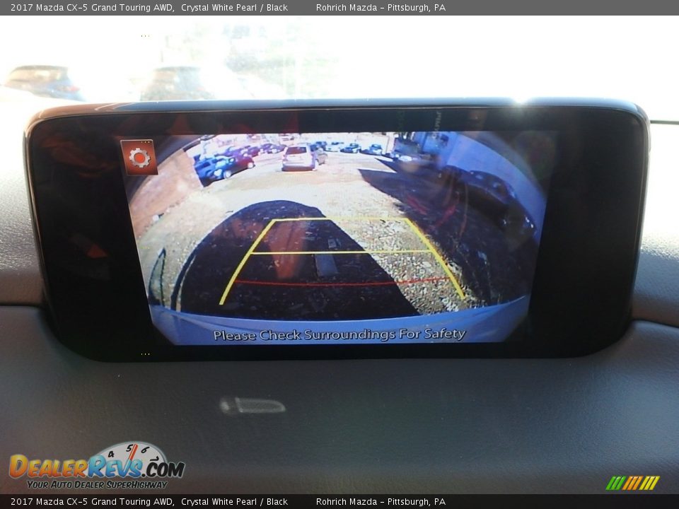 2017 Mazda CX-5 Grand Touring AWD Crystal White Pearl / Black Photo #15