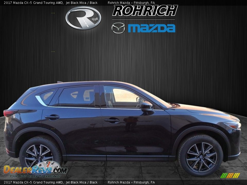 2017 Mazda CX-5 Grand Touring AWD Jet Black Mica / Black Photo #2