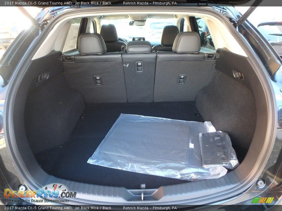 2017 Mazda CX-5 Grand Touring AWD Jet Black Mica / Black Photo #6