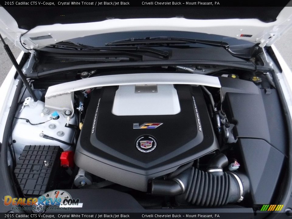 2015 Cadillac CTS V-Coupe 6.2 Liter Supercharged OHV 16-Valve V8 Engine Photo #13