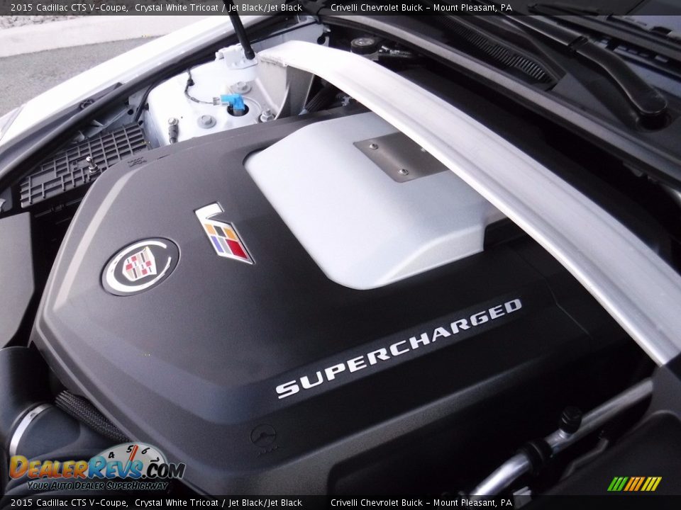 2015 Cadillac CTS V-Coupe 6.2 Liter Supercharged OHV 16-Valve V8 Engine Photo #14