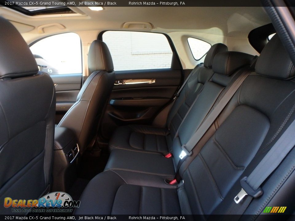 2017 Mazda CX-5 Grand Touring AWD Jet Black Mica / Black Photo #8
