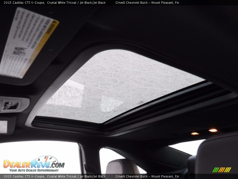 Sunroof of 2015 Cadillac CTS V-Coupe Photo #15