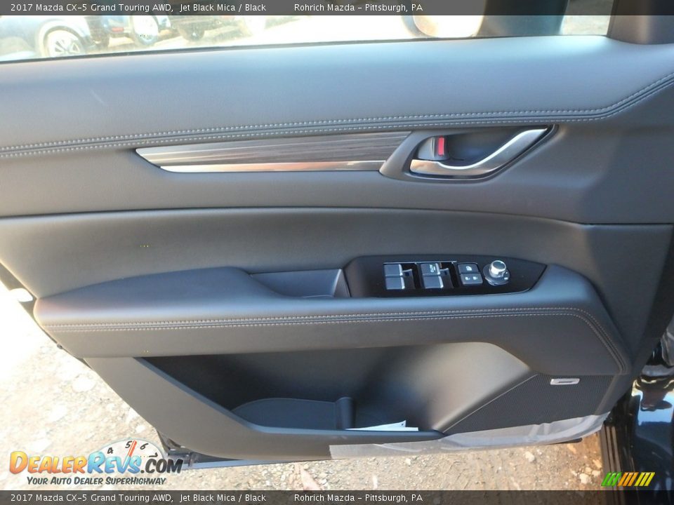 2017 Mazda CX-5 Grand Touring AWD Jet Black Mica / Black Photo #10