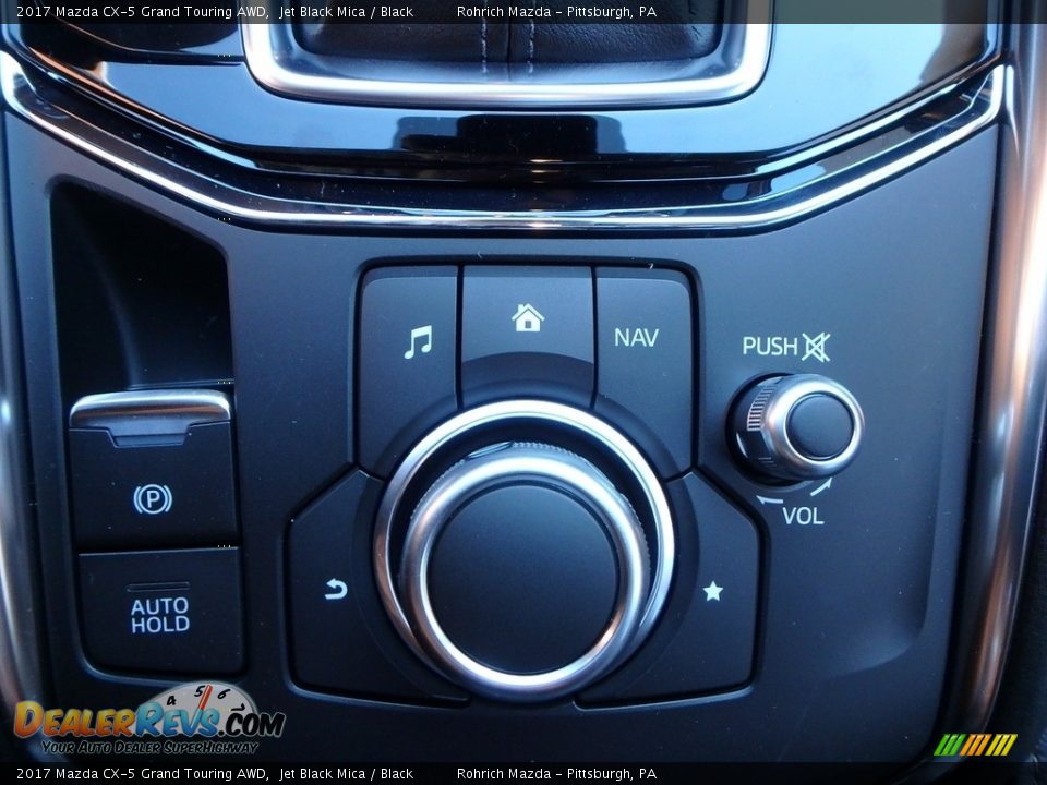 2017 Mazda CX-5 Grand Touring AWD Jet Black Mica / Black Photo #13