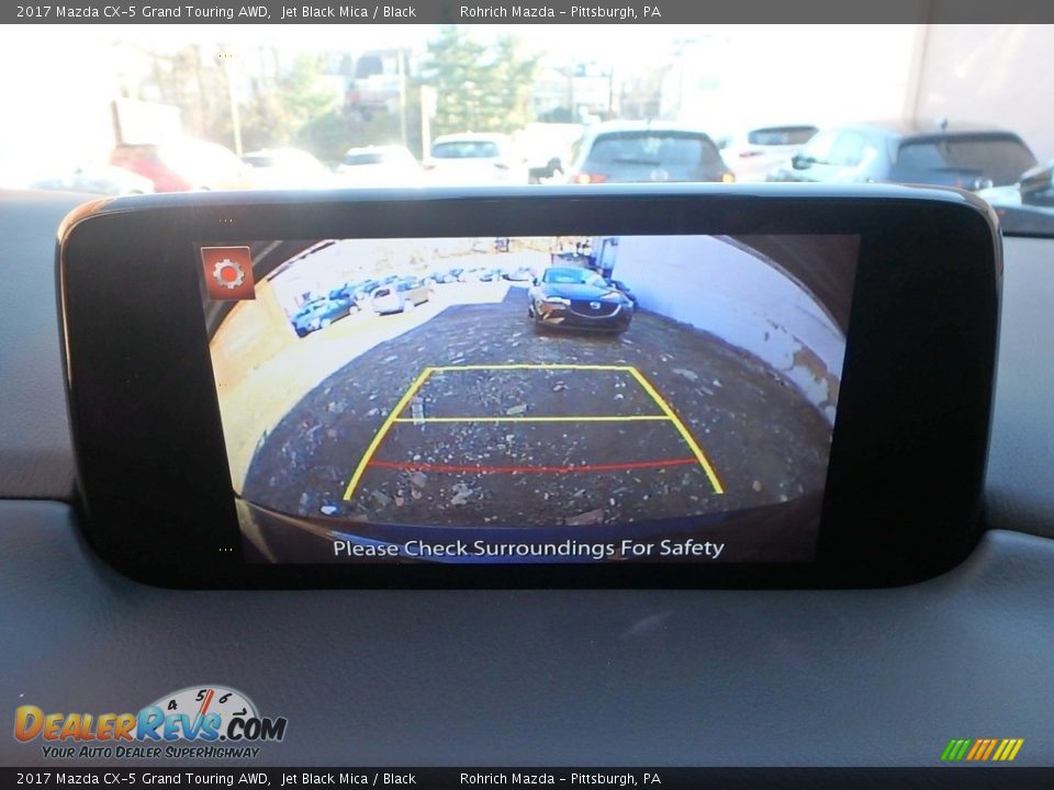2017 Mazda CX-5 Grand Touring AWD Jet Black Mica / Black Photo #14