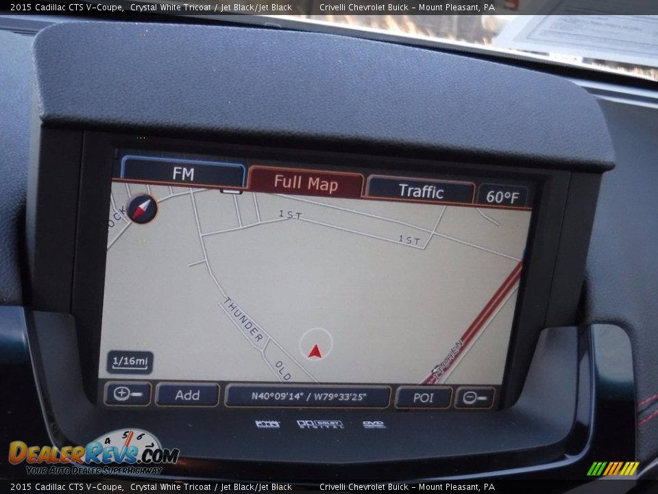 Navigation of 2015 Cadillac CTS V-Coupe Photo #24