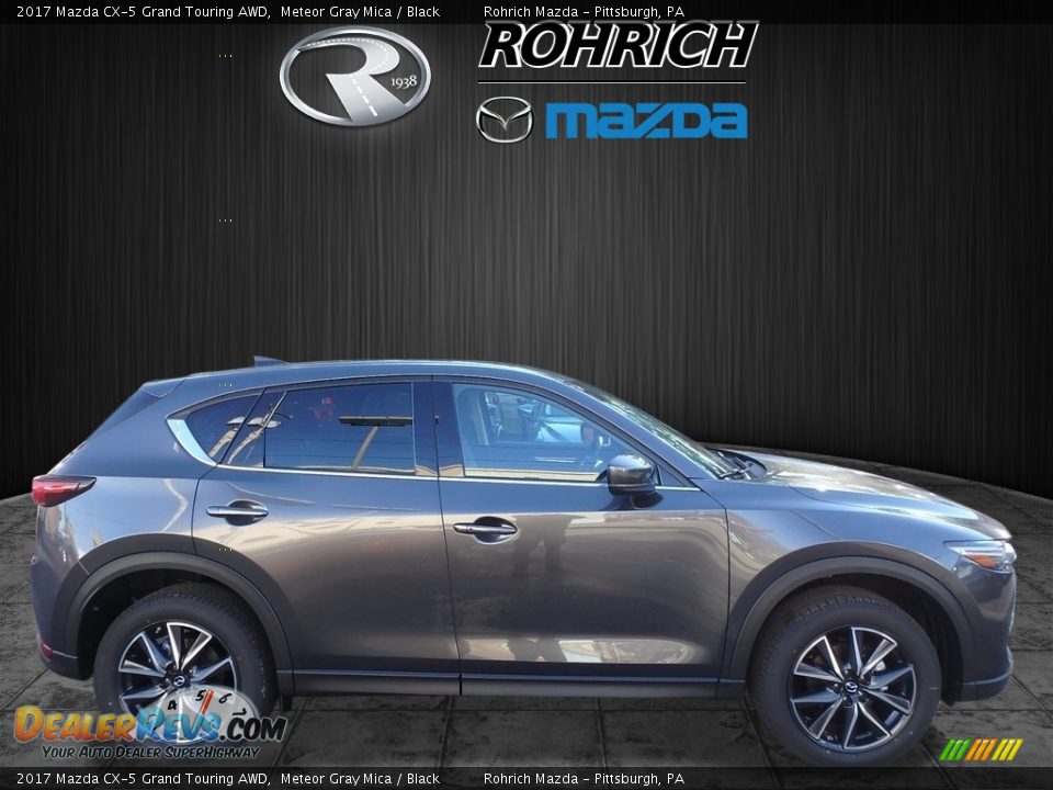 2017 Mazda CX-5 Grand Touring AWD Meteor Gray Mica / Black Photo #2