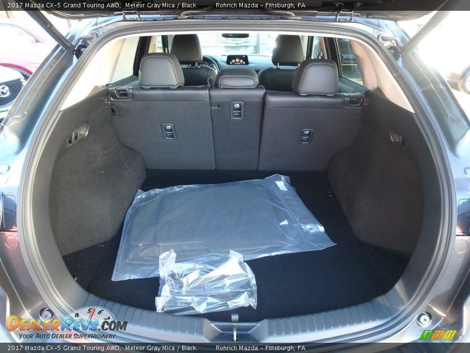 2017 Mazda CX-5 Grand Touring AWD Meteor Gray Mica / Black Photo #6