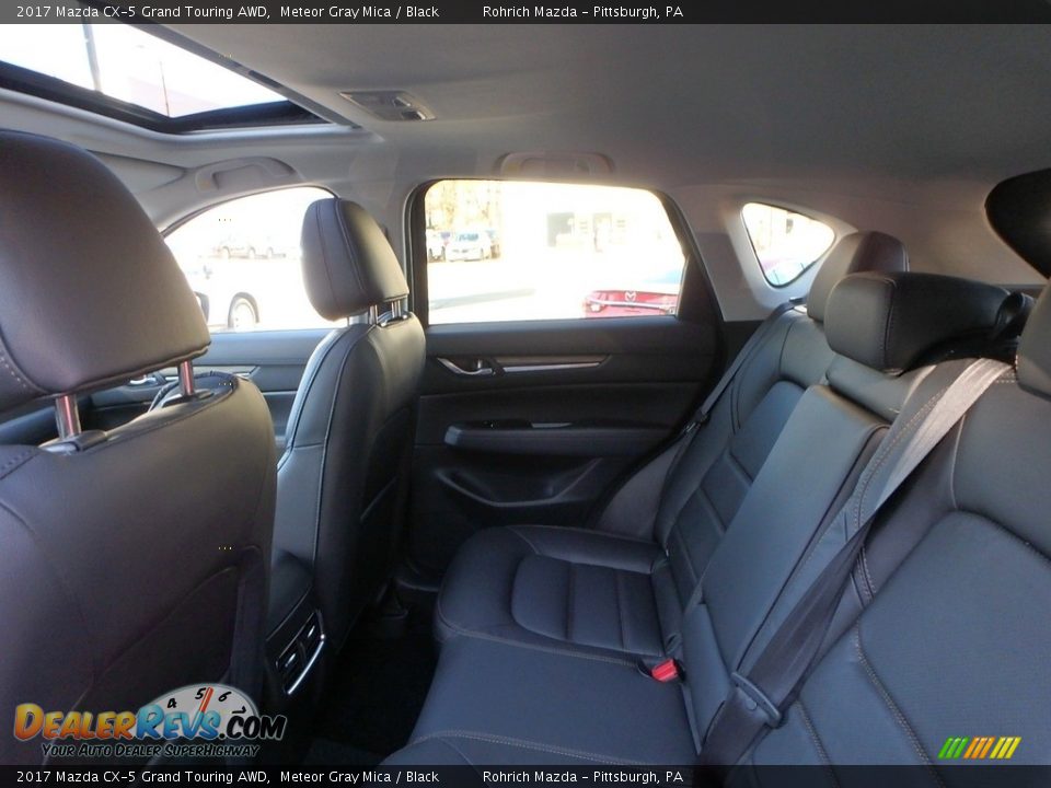 2017 Mazda CX-5 Grand Touring AWD Meteor Gray Mica / Black Photo #8