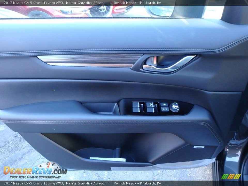 2017 Mazda CX-5 Grand Touring AWD Meteor Gray Mica / Black Photo #10
