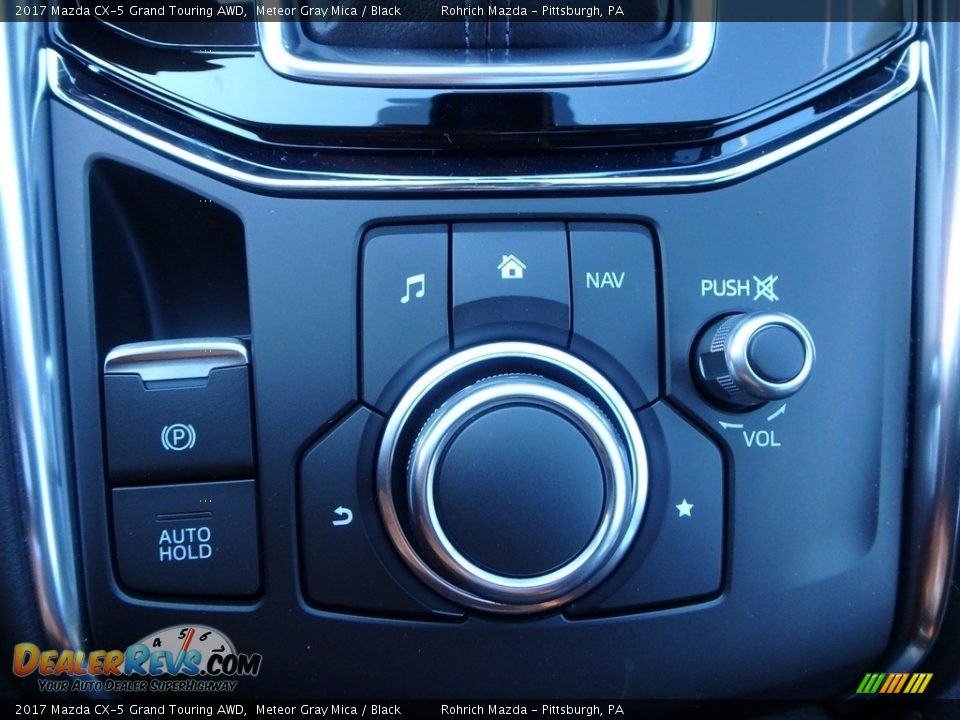 2017 Mazda CX-5 Grand Touring AWD Meteor Gray Mica / Black Photo #13