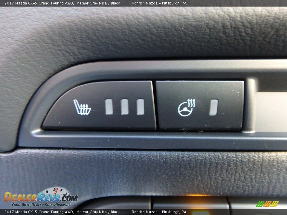 2017 Mazda CX-5 Grand Touring AWD Meteor Gray Mica / Black Photo #15