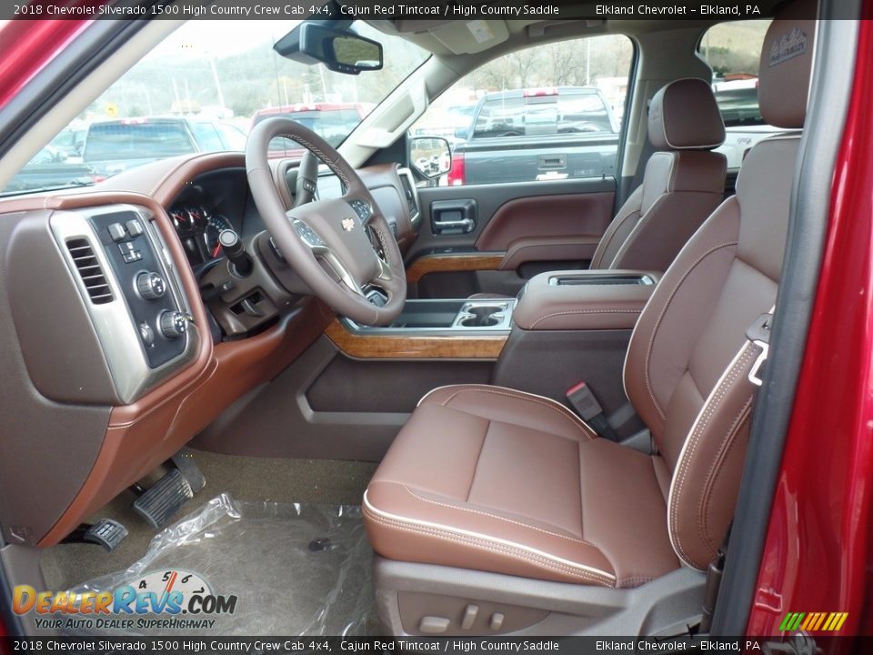 High Country Saddle Interior - 2018 Chevrolet Silverado 1500 High Country Crew Cab 4x4 Photo #20