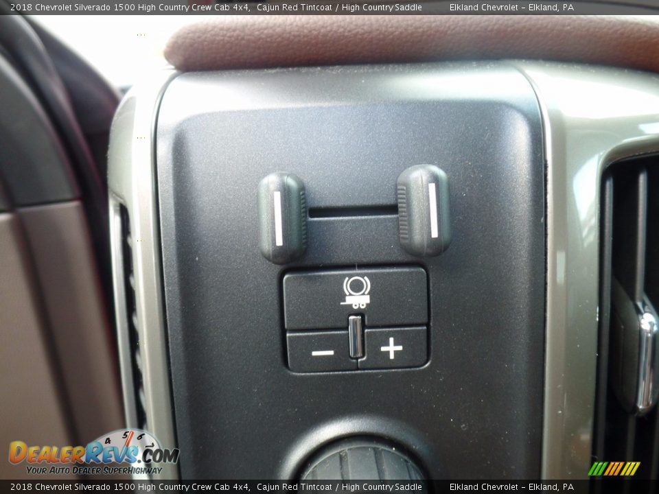 Controls of 2018 Chevrolet Silverado 1500 High Country Crew Cab 4x4 Photo #27